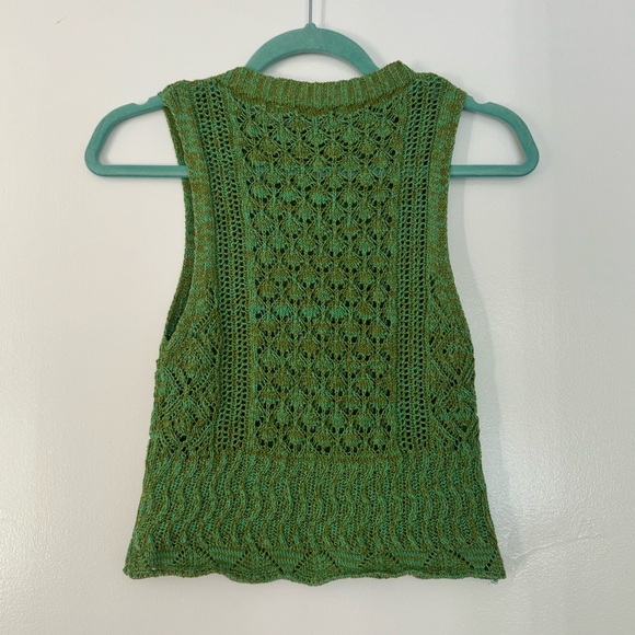 Crochet Zara Sweater Vest - Picture 3 of 3